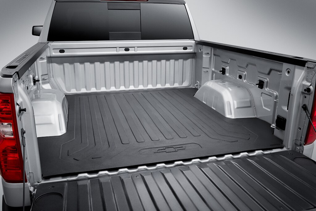 Tapete de vinil para caja con emblema Chevrolet para Cheyenne ZR2 BISON 2024